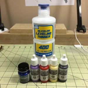 Mr. Color Leveling Thinner with Tamiya Acrylics 02